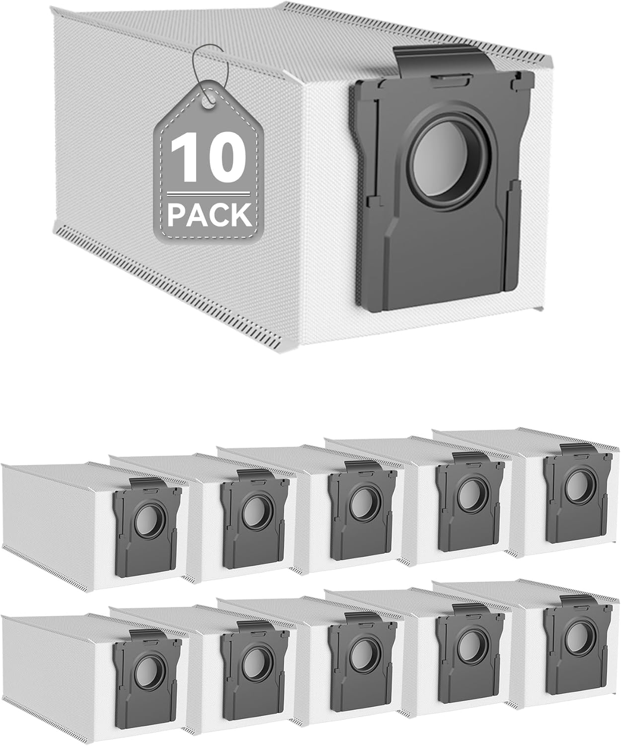 10Pcs Dust Bags Replacement for Ezzomy DXC1200